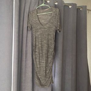 Maternity grey dress